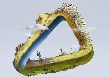 网站建设中的几何形构图形式