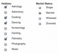 网站手机版如何设计单选复选控件