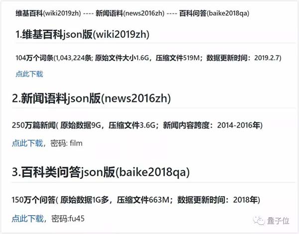 GitHub出现一个大型中文NLP资源宣称要放出亿级语料库