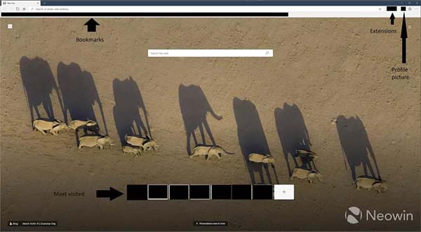 微软Edge浏览器新UI曝光