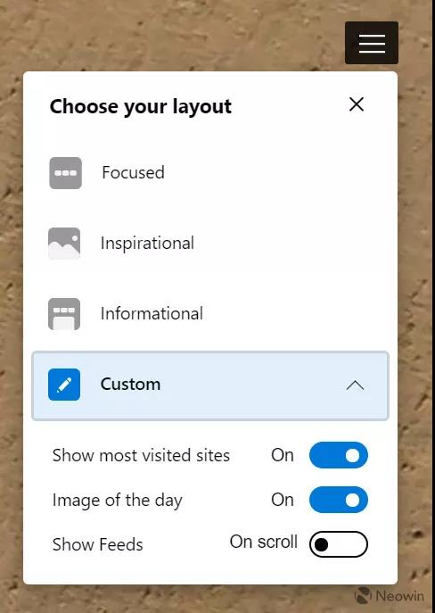 微软Edge浏览器新UI曝光