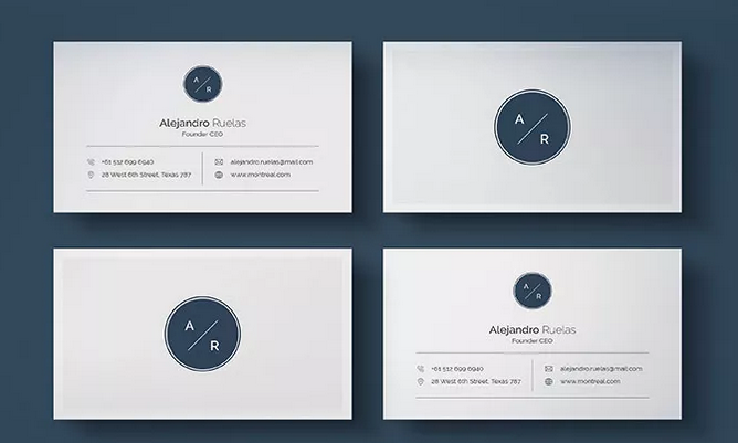 小小名片的设计要求